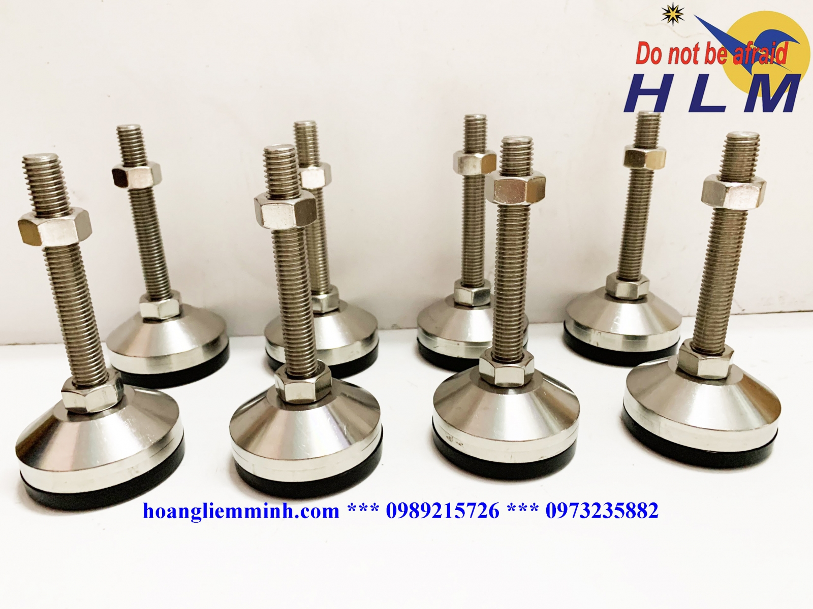 chân tăng chỉnh inox 304